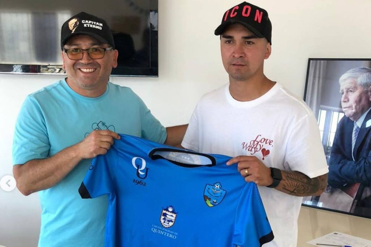 Aterrizan fichaje de Felipe Gutiérrez en Quintero Unido.