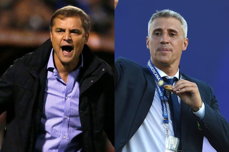 Muchos estuvieron cerca de venir al fútbol chileno: los candidatos a mejor entrenador del año. Foto: Aton.