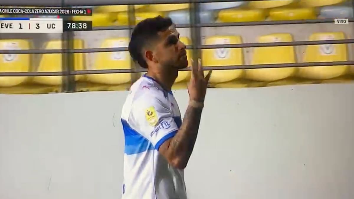 Expulsión y tensión en Viña: el gesto wanderino de Daniel González que molestó a la hinchada de Everton