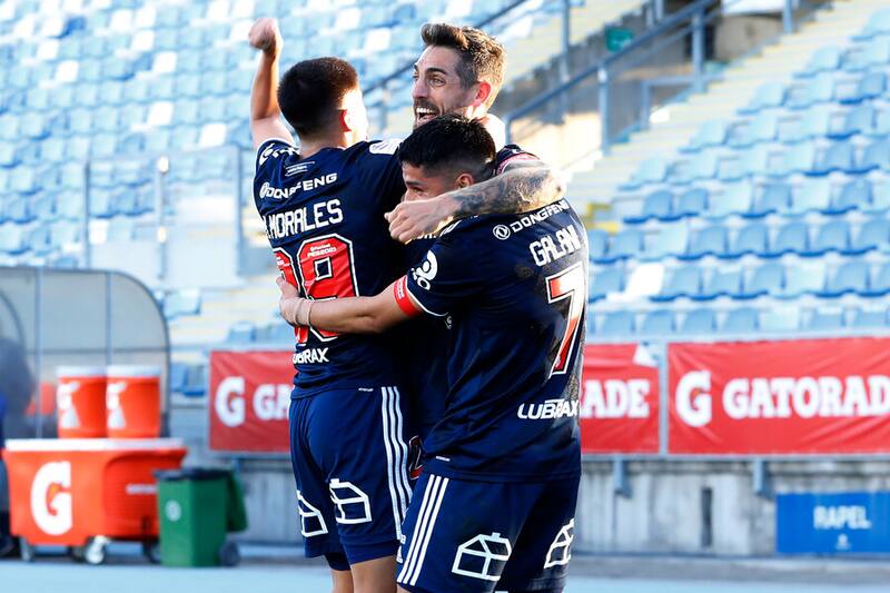 Joaquín Larrivey en su paso por la U. Foto: Aton.