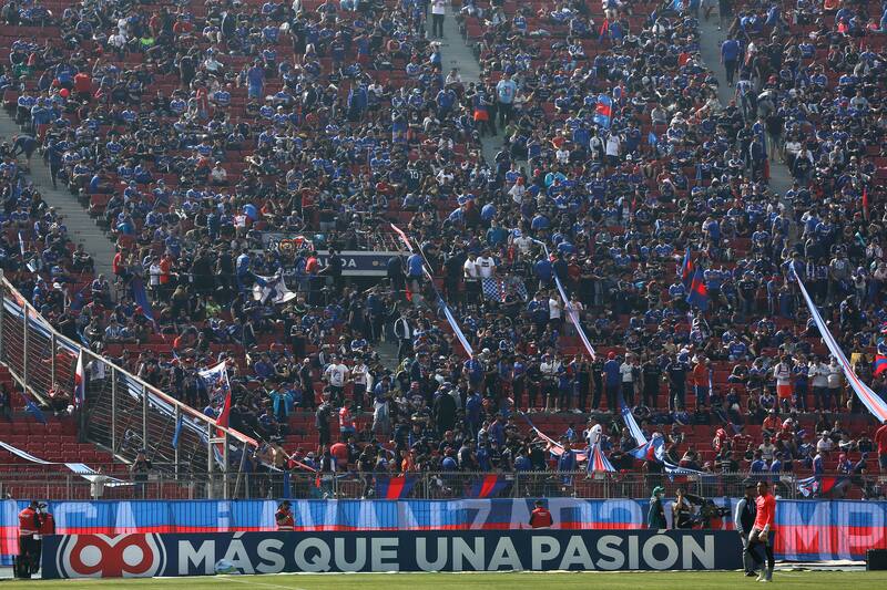 32 mil espectadores será el aforo permitido para el duelo de la U ante Cobresal. Foto: Aton.