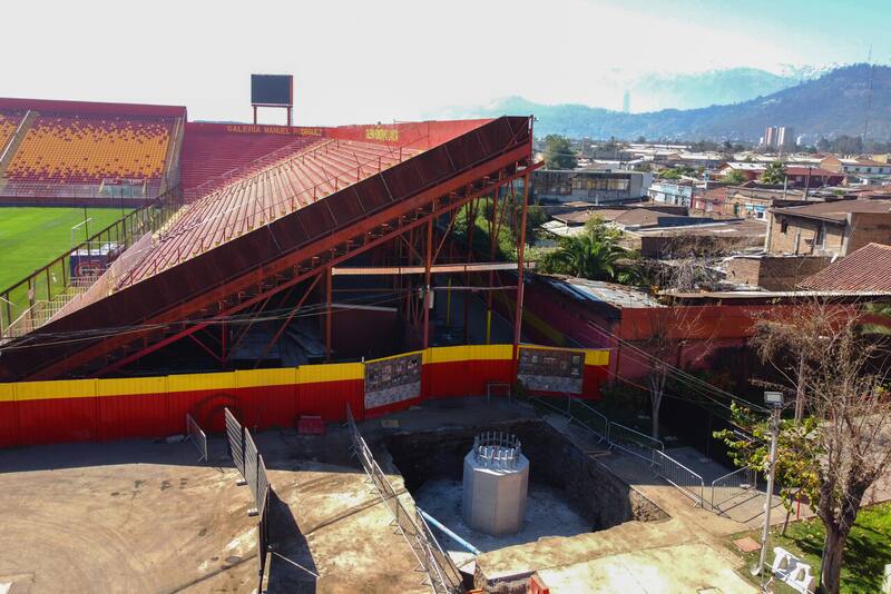 Supercopa: obras de emergencia de Unión Española y ANFP y riesgo de clausura de Santa Laura.