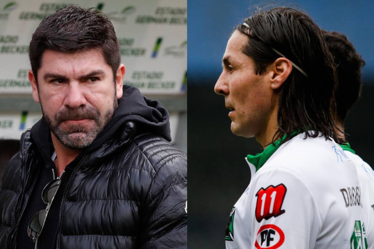 Marcelo Salas y Hugo Droguett. Fotos: Aton.