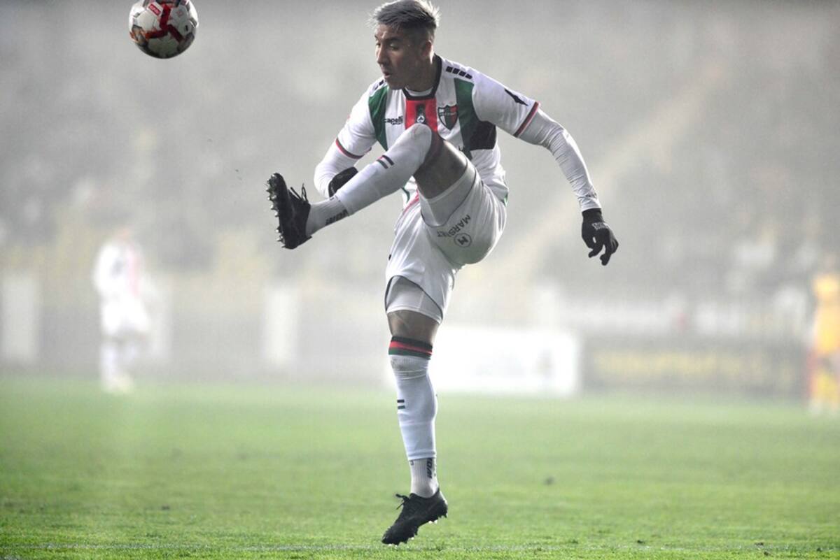 Cristián Suárez es titular indiscutido en Palestino y Johnny Herrera lo pide para la U. Foto: Aton.