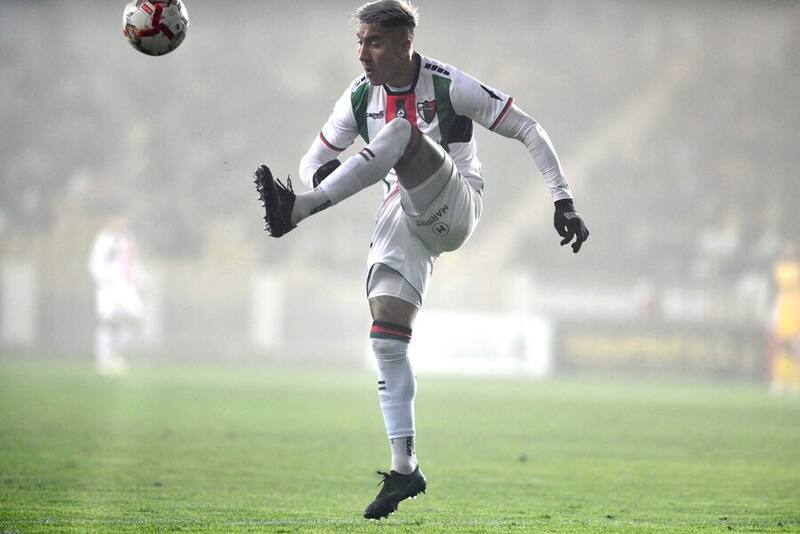 Cristián Suárez es titular indiscutido en Palestino y Johnny Herrera lo pide para la U. Foto: Aton.