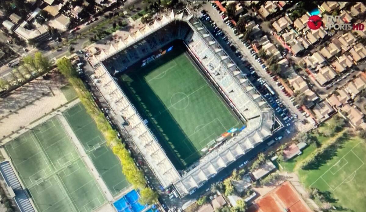 Estadio semivacío para el duelo de Audax ante la U.