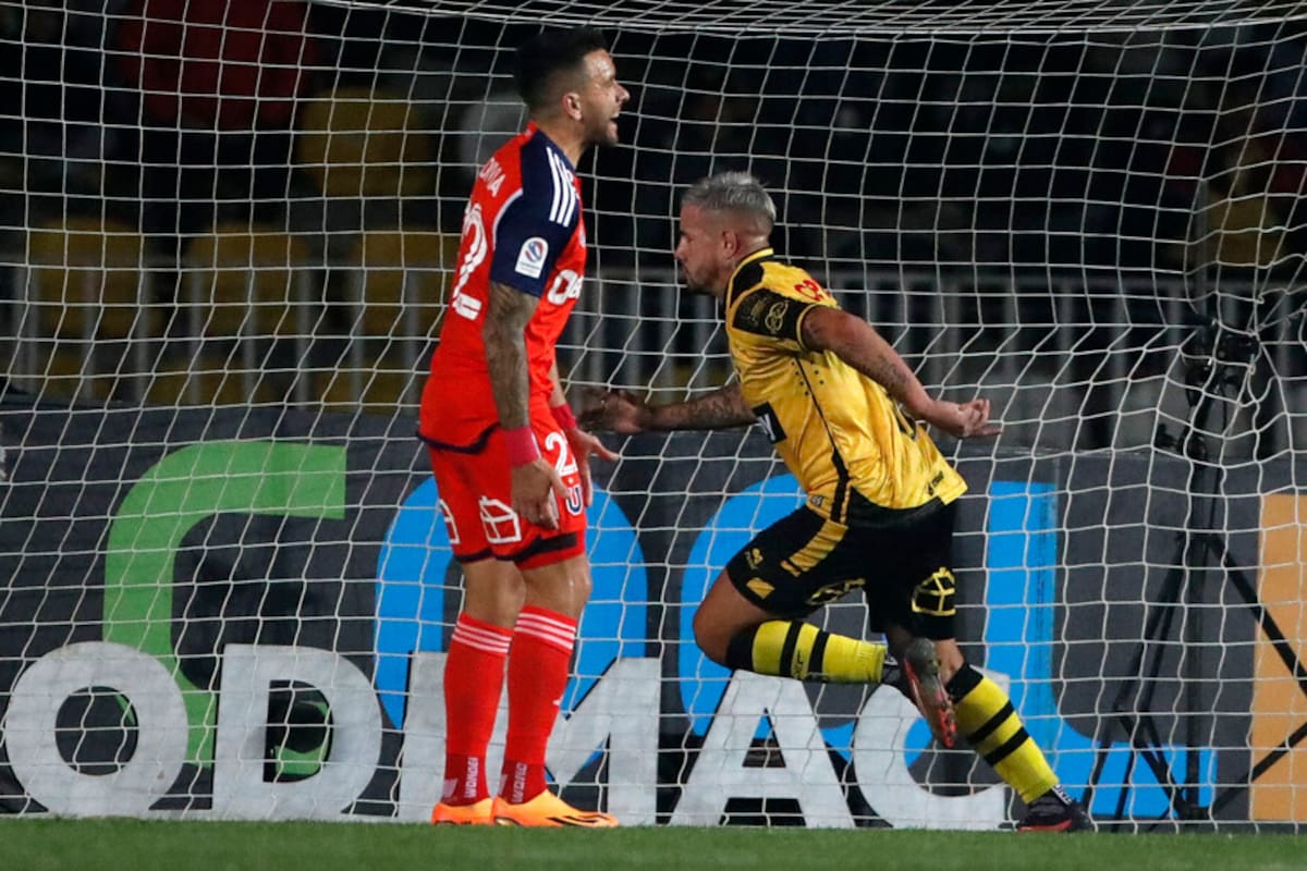 Rodrigo Holgado le ha marcó tres goles a la U en la temporada. Foto: Aton.