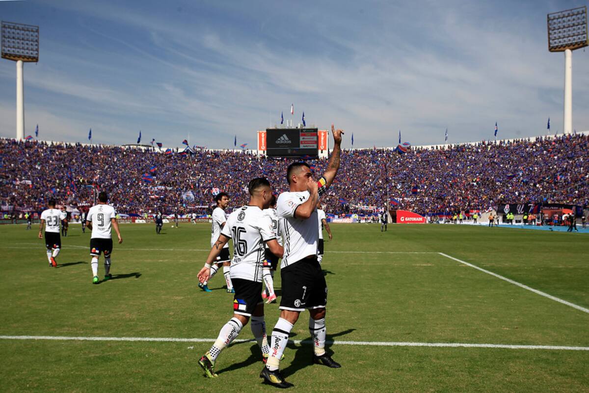 “Paredes es un goleador que miré mucho, aunque cuando chico sufrí con todos los goles que le hizo a la U”. Foto: Aton