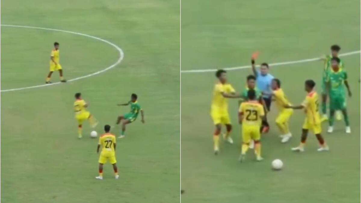 VIDEO | Suspensión de por vida y millonaria multa para el agresor: criminal patada en el fútbol de Indonesia