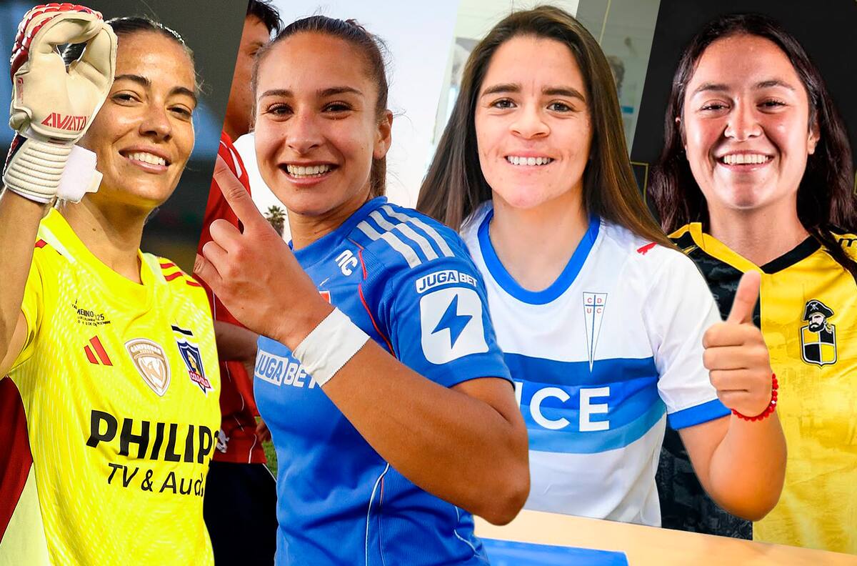 Cambios de casa y renovaciones: así se mueve el mercado de fichajes del fútbol femenino de Chile