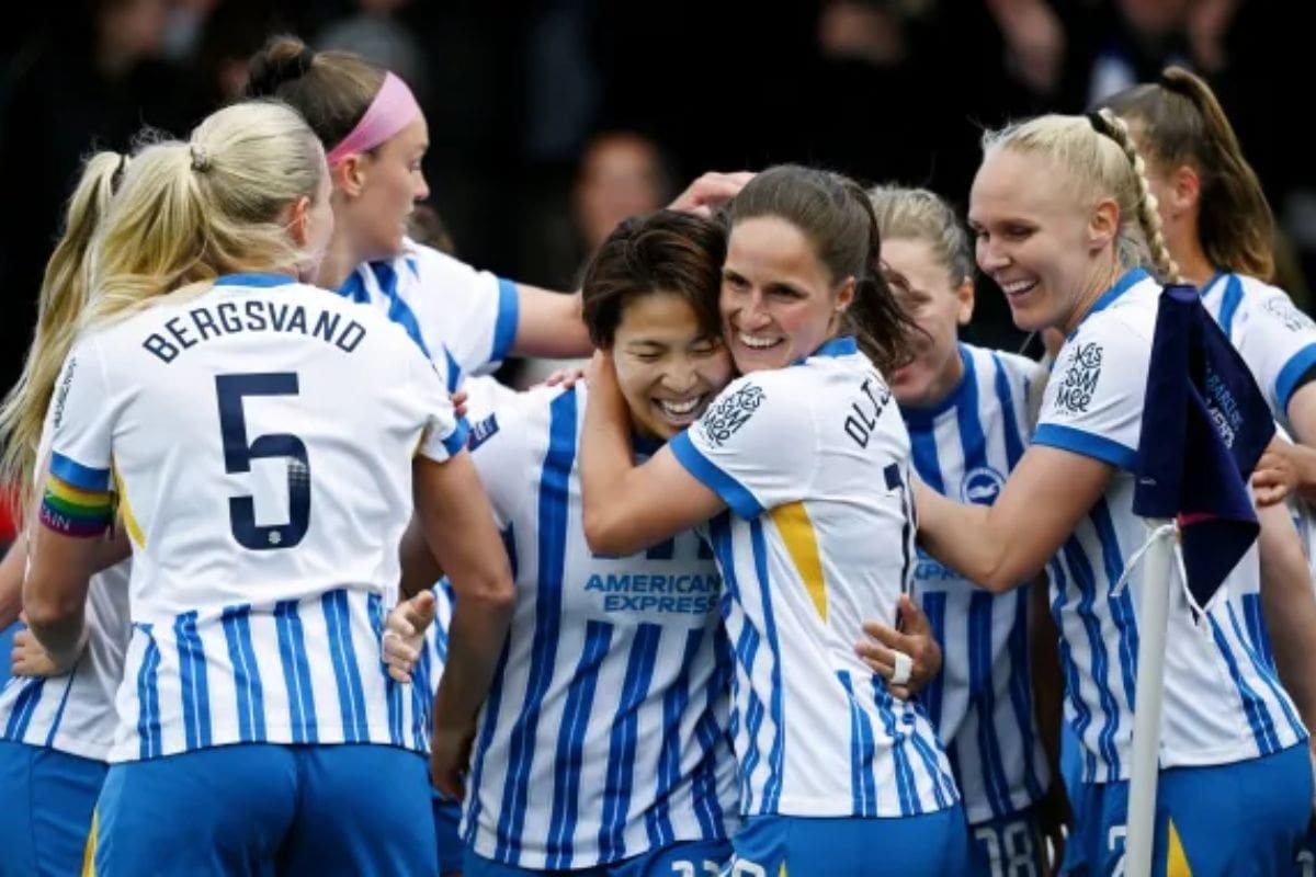 Las Gaviotas, el equipo femenino del Brighton and Hove Albion.