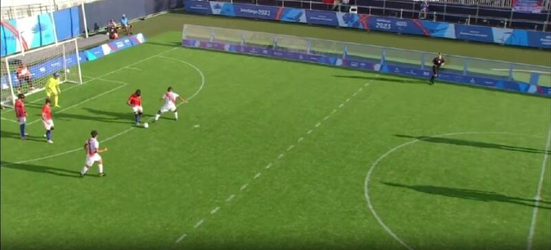 Gol de Esteban Campos en los Juegos Parapanamericanos