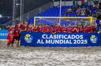 Estará la Selección Chilena: quién transmite y todo lo que hay que saber del Mundial de Fútbol Playa