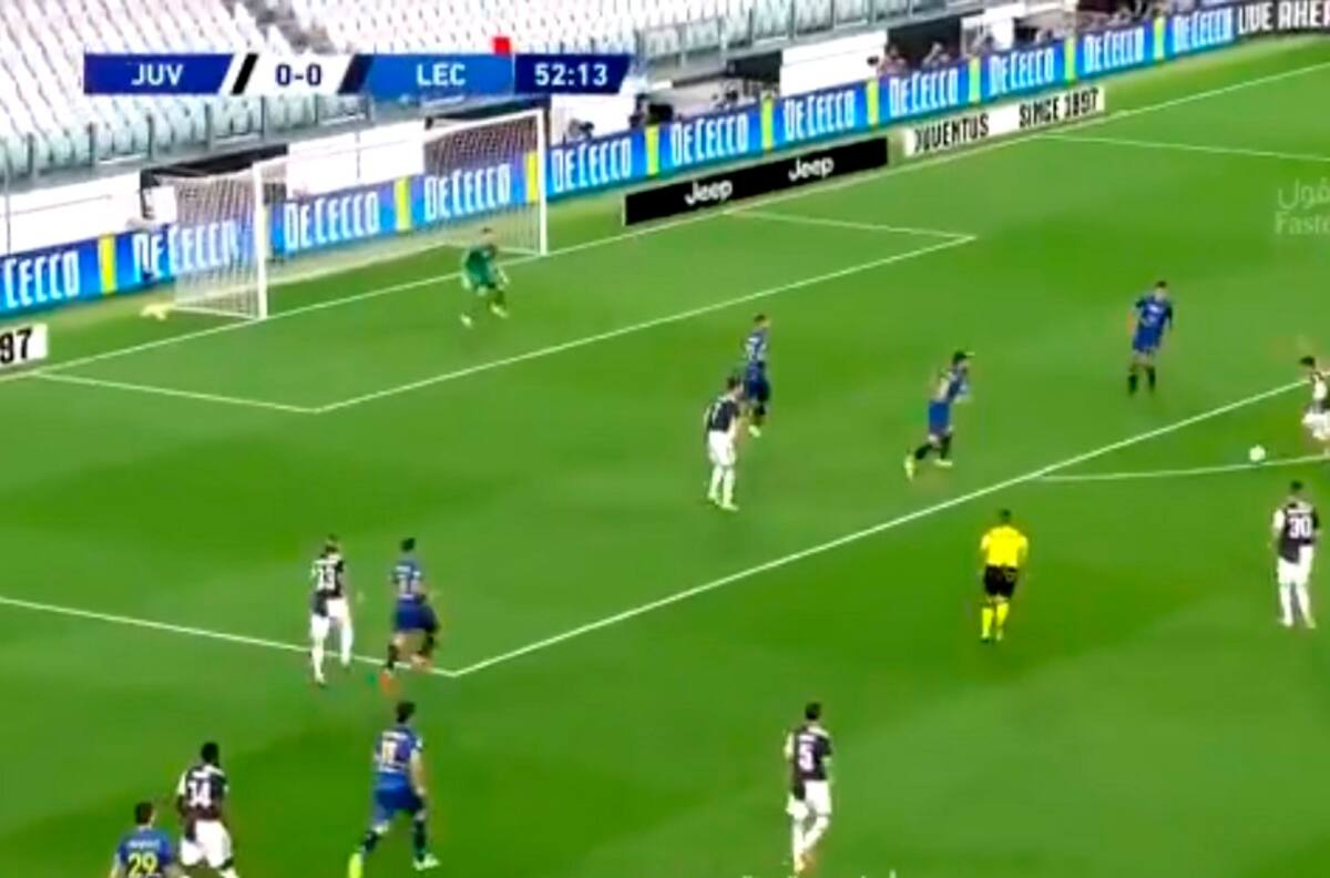 Golazo de Paulo Dybala para poner el 1-0 de la Juventus sobre Lecce