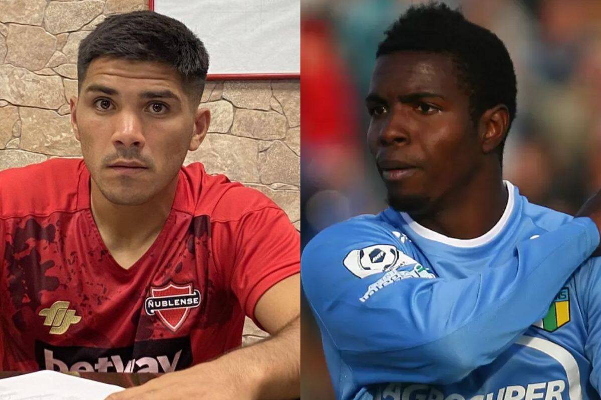 Nicolás Zalazar y Marcos Pérez jugaron en el fútbol chileno