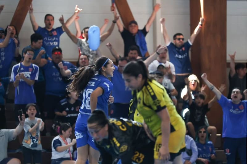Universidad de Chile se proclamó campeón, al vencer a Coquimbo Unido. Foto: @uchfutsal.cl en Instagram.