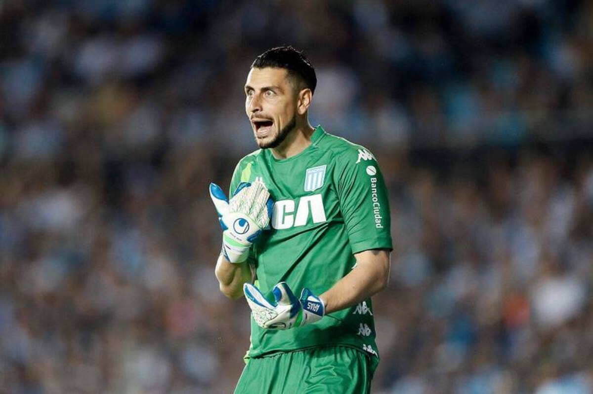 no quiere perder el puesto en Racing Club.