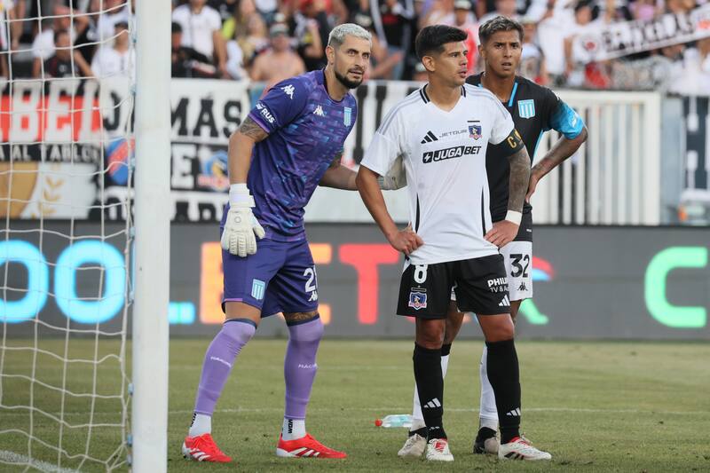 El portero versus Colo Colo. Foto: Agencia Aton