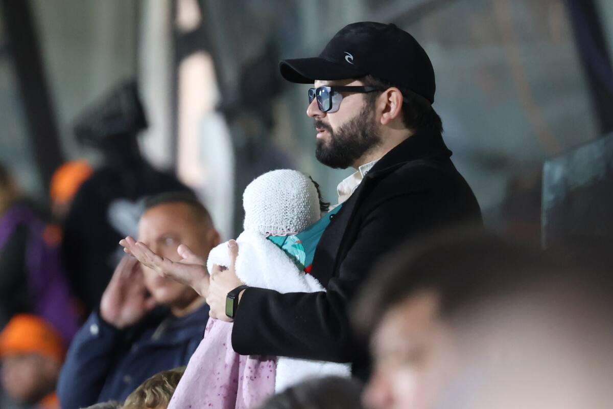 estuvo presente en el encuentro entre Egipto y Chile en el Estadio Nacional, generando una serie de repercusiones. Foto: Aton.