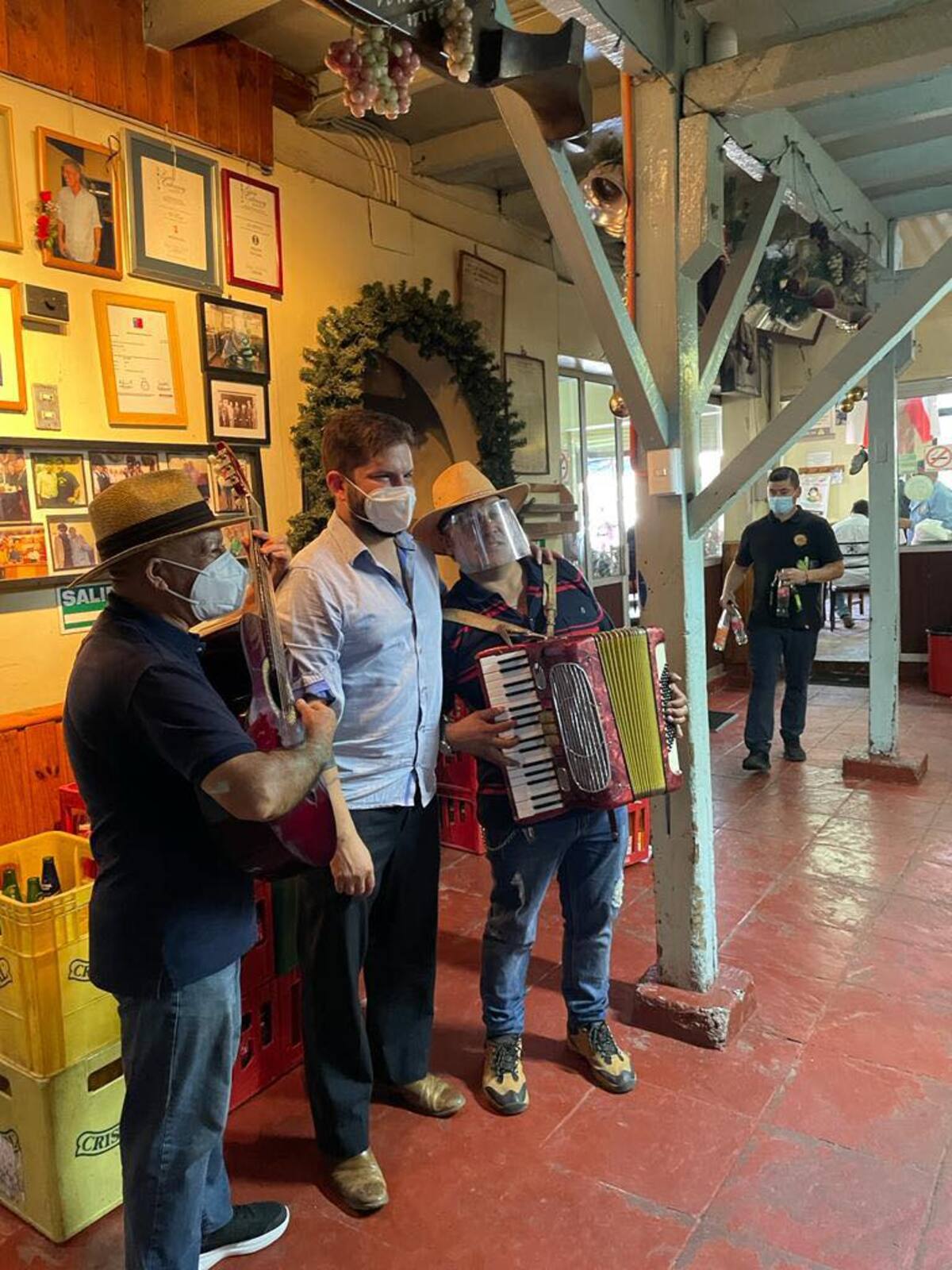 El Presidente visitó varias veces el restaurante El Hoyo.