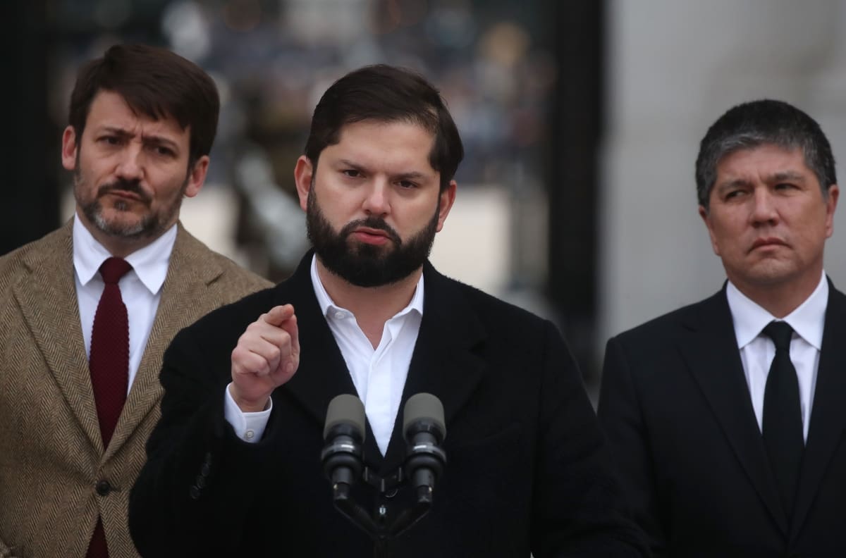 Gabriel Boric declaró como testigo por el caso de Manuel Monsalve