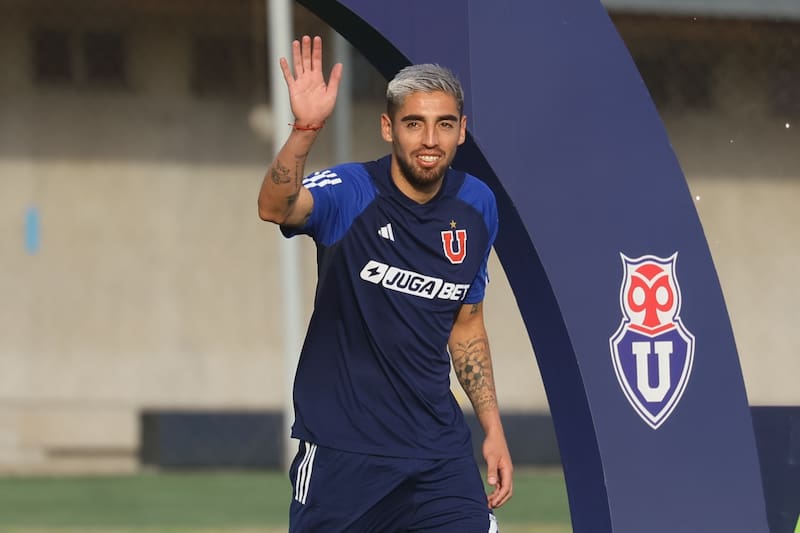 Gabriel Castellón será titular en Universidad de Chile.