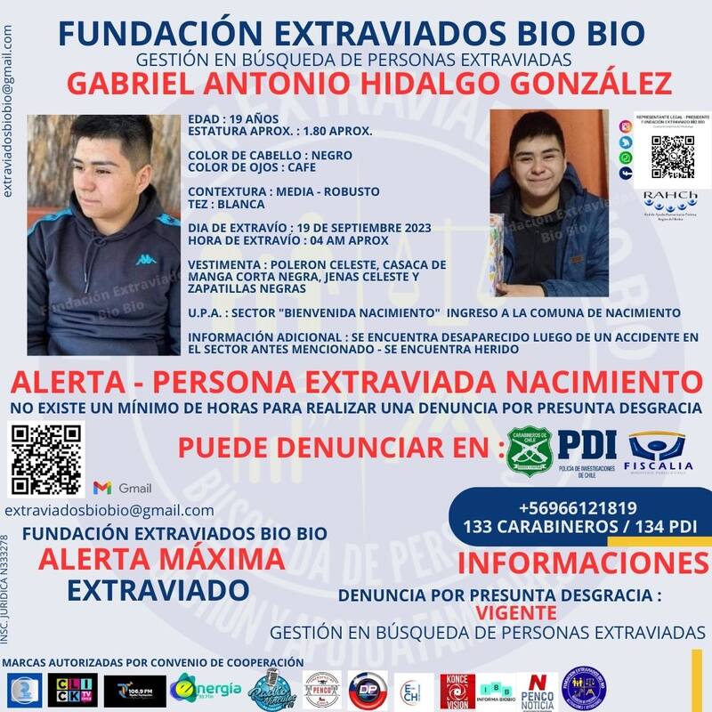Foto: Fundación Extraviados BioBío.