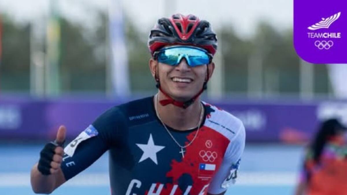 Extraordinario: el chileno Gabriel Reyes gana segundo título en la máxima prueba del Mundial de Patinaje Velocidad