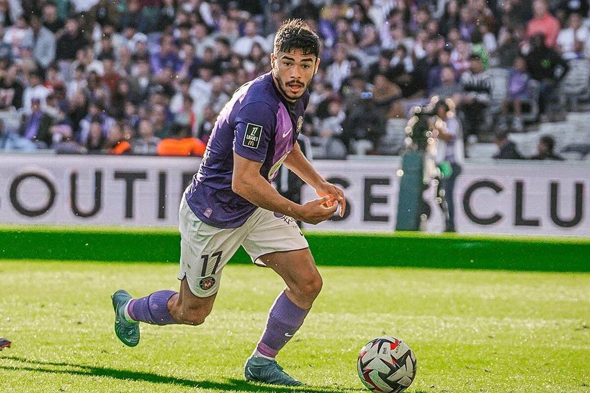 Gabriel Suazo tendrá la oportunidad de ser titular en el Toulouse. Foto: @gabrielalonso11.