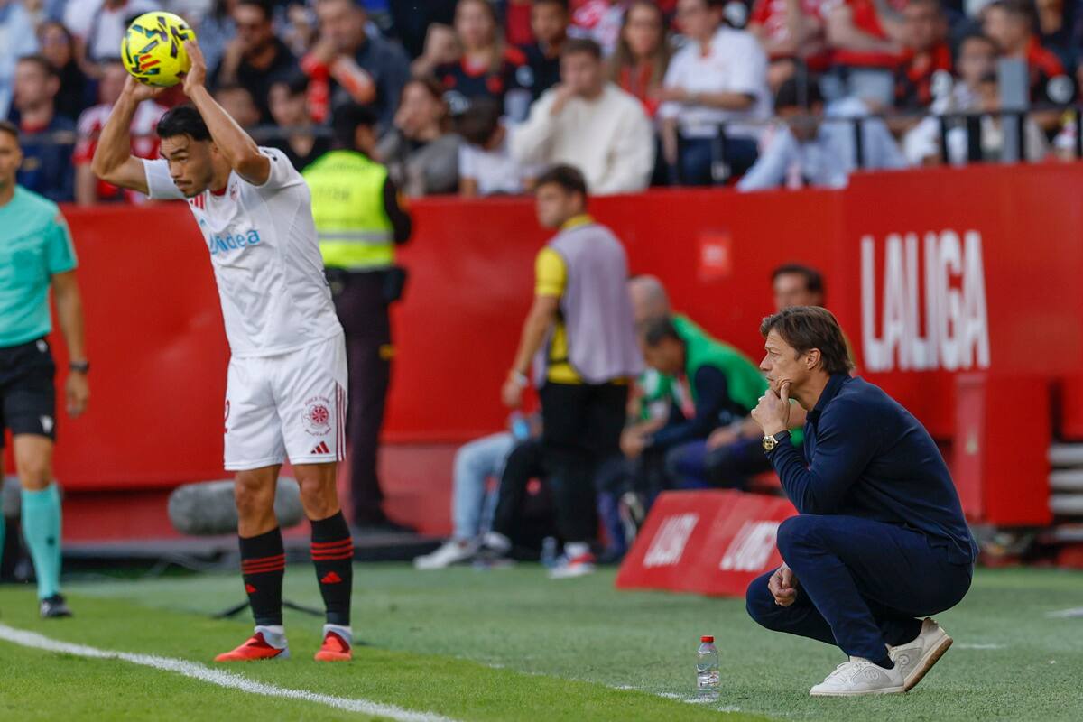 El chileno jugó todo el partido ante Osasuna. Foto: Agencia EFE.