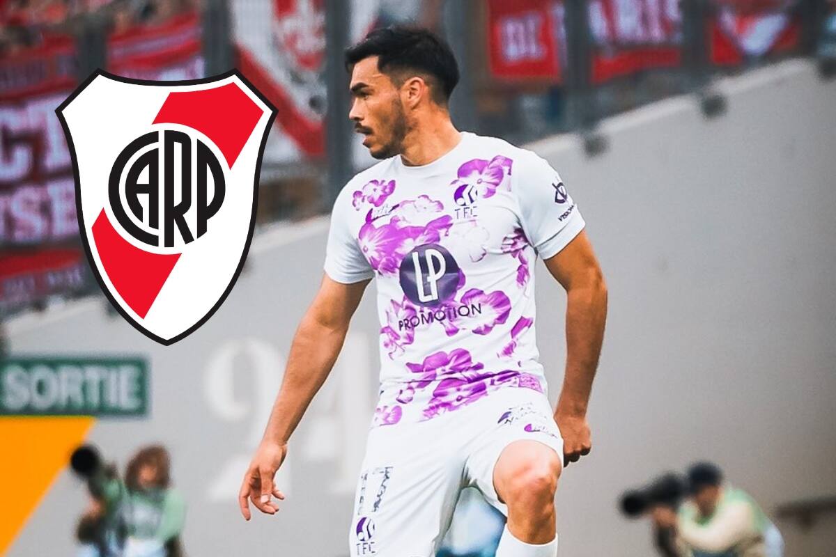 en River Plate. Foto: @gabrielalonso11.
