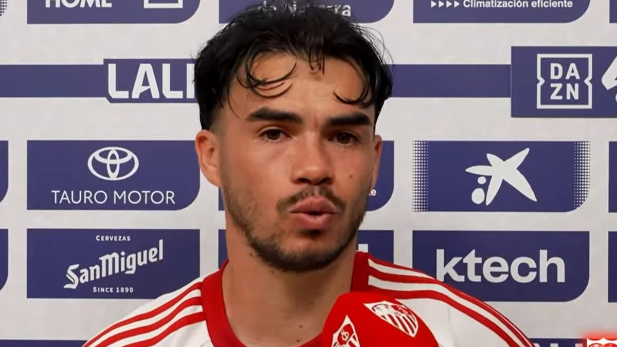 VIDEO | Gabriel Suazo al borde del llanto tras quedar en zona de descenso con el Sevilla