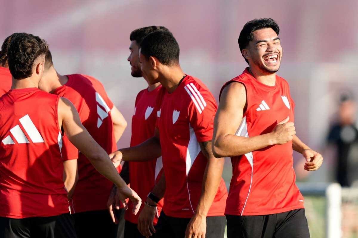 Gabriel Suazo en Sevilla.