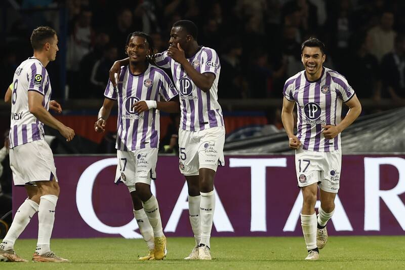 Entregó una asistencia en la victoria del Toulouse contra el PSG.