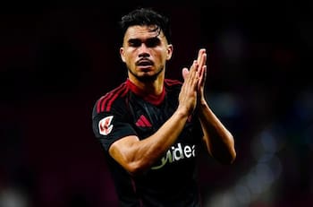 “Hizo lo que pudo: poco”: así calificaron a Gabriel Suazo en la goleada del Atlético Madrid al Sevilla