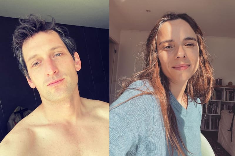 El actor compartió un tierna postal junto a María Gracia Omegna. Créditos: Instagram.
