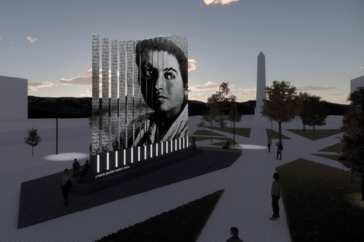 y el monumento que tendrá en Plaza Baquedano.