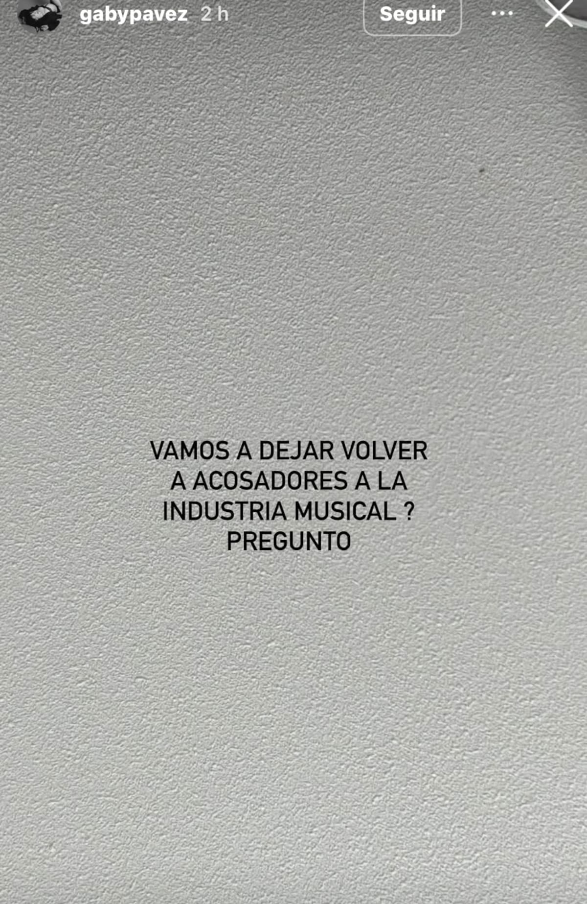 La bailarina se lanzó contra DJ Méndez.