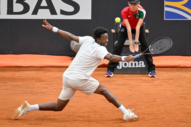 Gael Monfils, el gran ídolo local podría enfrentar a los chilenos en primera ronda. EFE