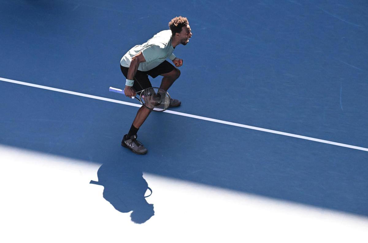 Otra sorpresa en el Australian Open: Gael Monfils eliminó a Taylor Fritz