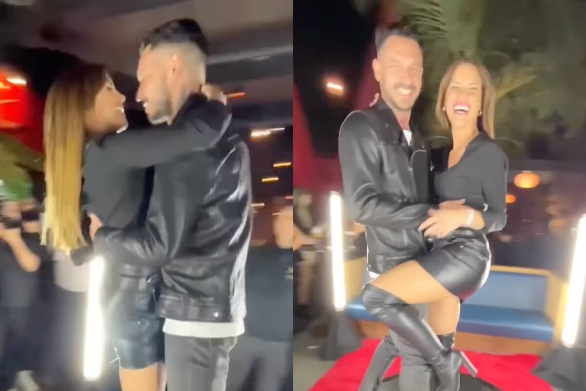 Gala Caldirola se muestra romántica con Mauricio Pinilla en su primer evento público. Créditos: Instagram.