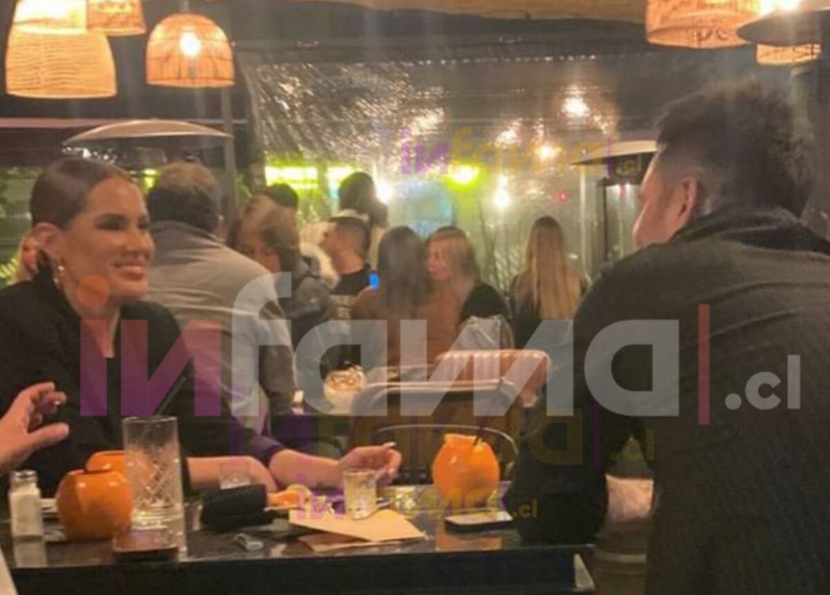 Gala Caldirola y Luis Jiménez fueron captados en un bar capitalino.