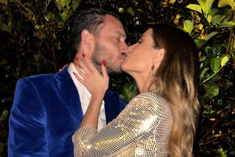 Gala Caldirola y Mauricio Pinilla compartieron romántico registro/ Instagram