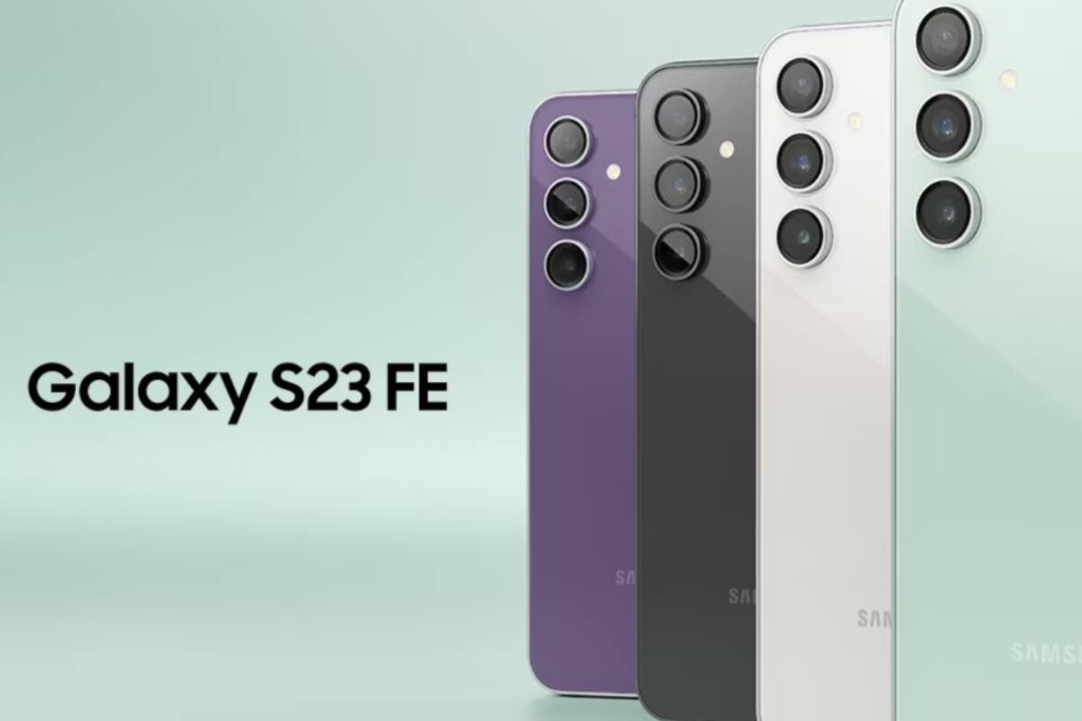 El Galaxy S23 FE tiene cuatro llamativos colores disponibles.