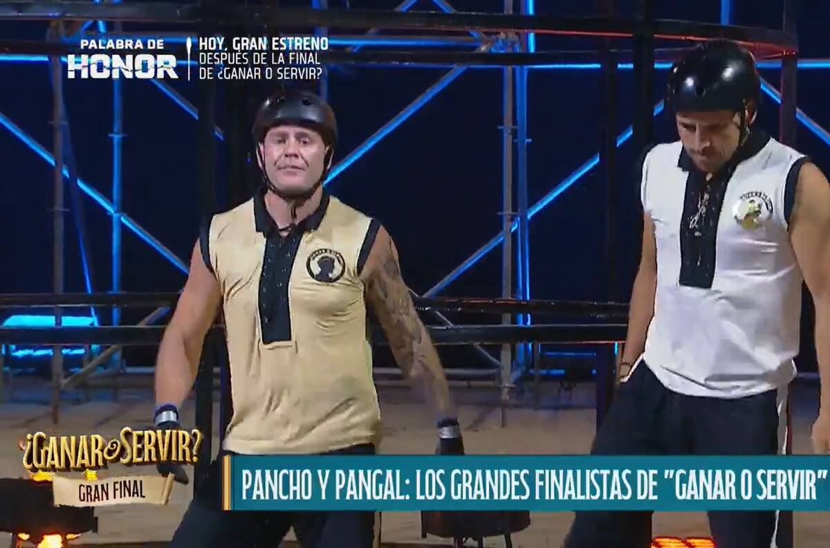 VIDEO: Pangal destrozó a Pancho en la final de “Ganar o Servir”