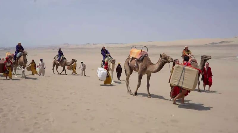 "Ganar o Servir" vivió su primer desafío que constó en una caravana de 40 kilómetros por el desierto.