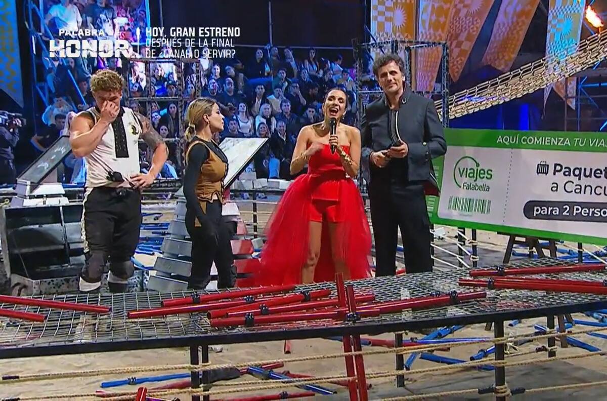 VIDEO: En solo 10 minutos Oriana Marzoli venció a Raimundo Cerda en la final de “Ganar o Servir”