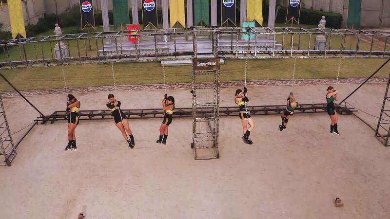 Así fue la prueba individual de mujeres en "Ganar o Servir". Créditos: Canal 13