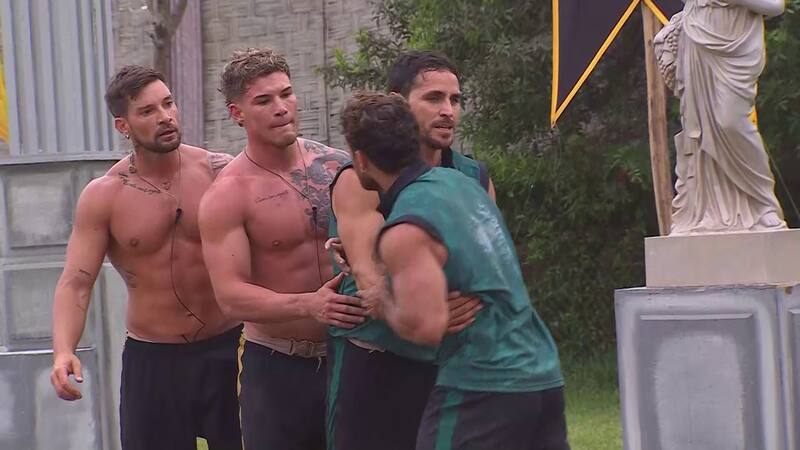 Luis y Austin pelean en el reality de Canal 13