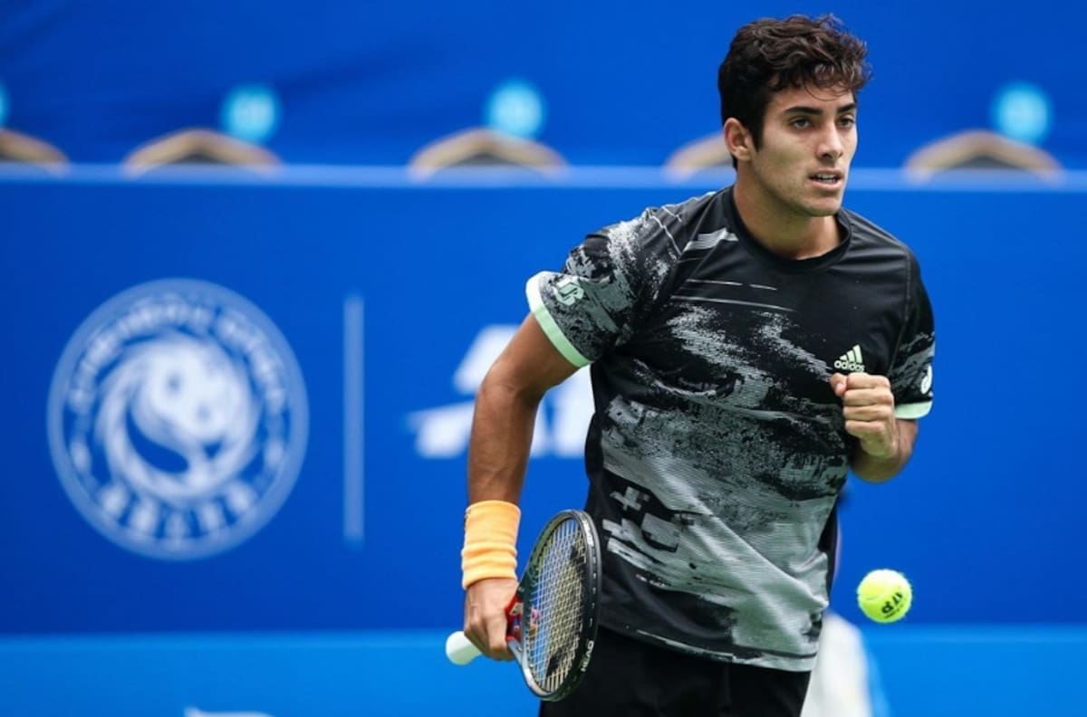 El punto con el que Cristian Garin venció a Pablo Cuevas en Shanghái